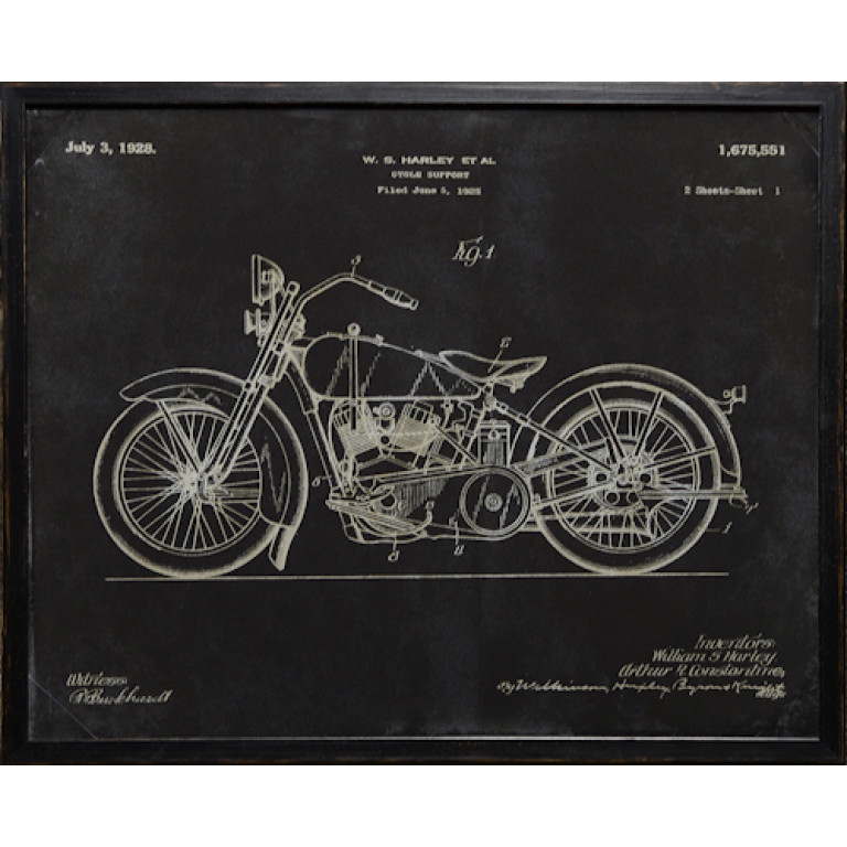 harley patent 1928 art