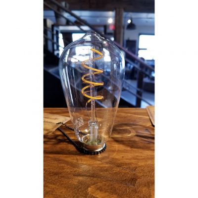 spiral led edison bulb large