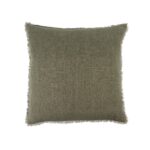 24 x 24 Lina Linen Pillow in Laurel