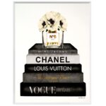 Book Stack Grey Poppy