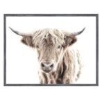 Highland Cow - Mini Grey