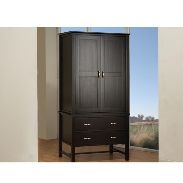 Brooklyn 2 Door 4 drawer Armoire