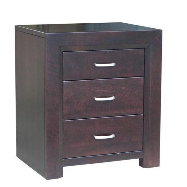 Contempo 3 Drawer Nightstand