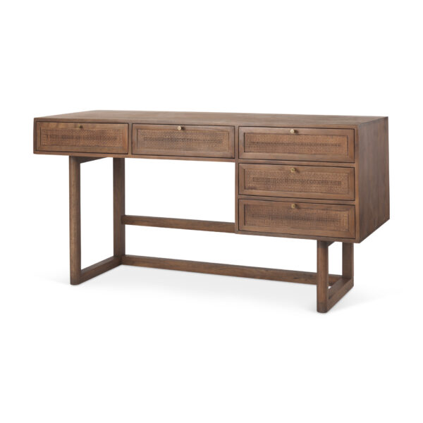 Grier Desk - Dark Brown