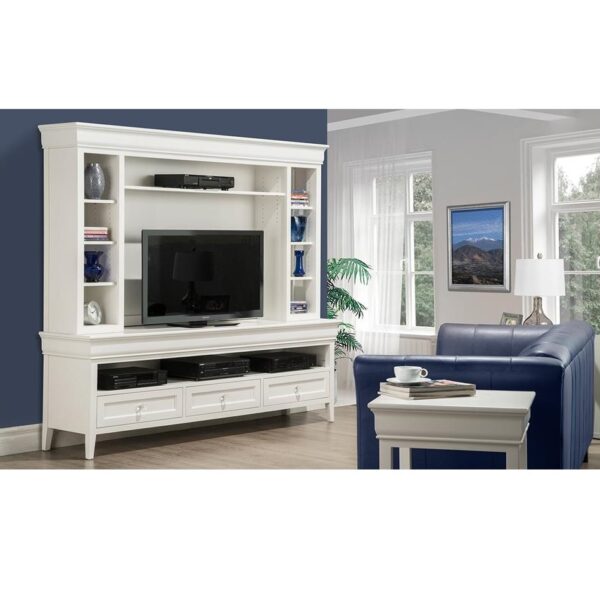 Monticello 84" HDTV Cabinet with Hutch