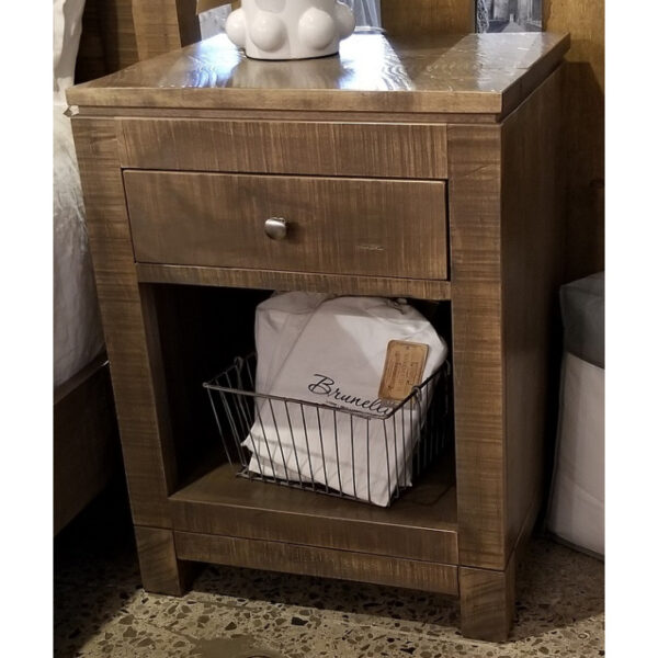 Rough Cut Metro 1-Drawer/1-Door Nightstand - Image 2