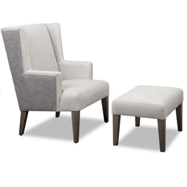 Belmont Accent Chair with ottoman