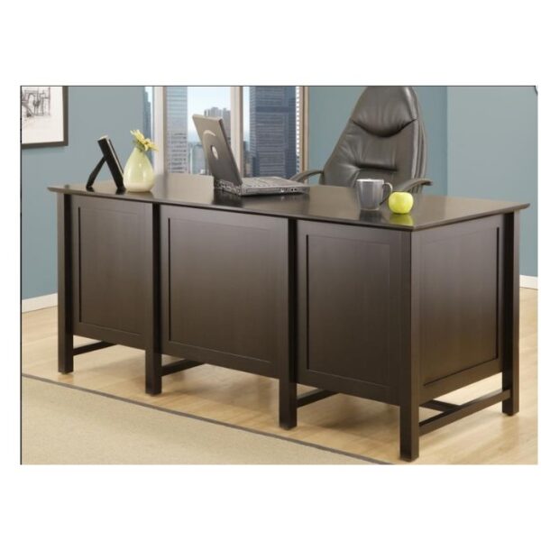 Brooklyn Double Pedestal Desk - Image 2