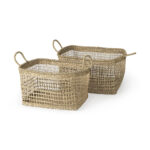 Bellisa Baskets w/ Handles, S/2