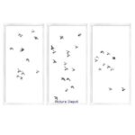 Birds Flying (Triptych)