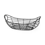 Mateo Black Metal Basket