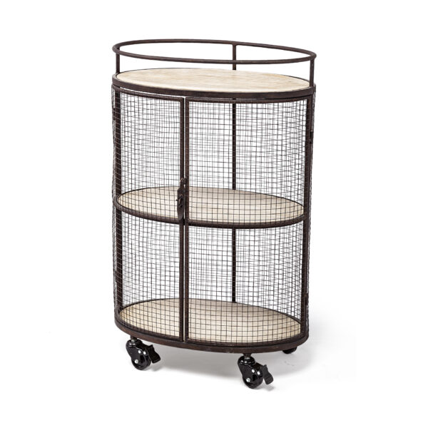 Saluti II Metal Cart