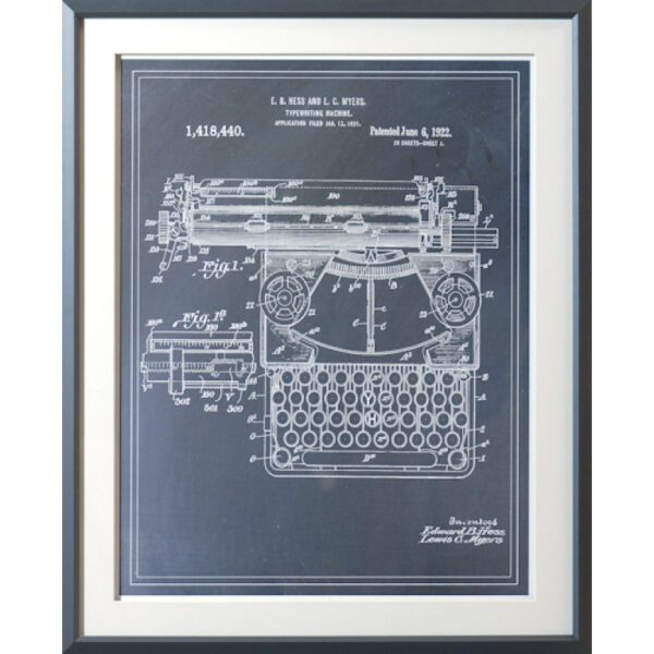 Typewriting Machine Patent II