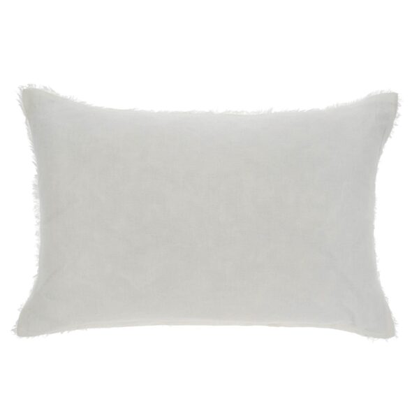 16 x 24 Lina Linen Pillow, Ivory