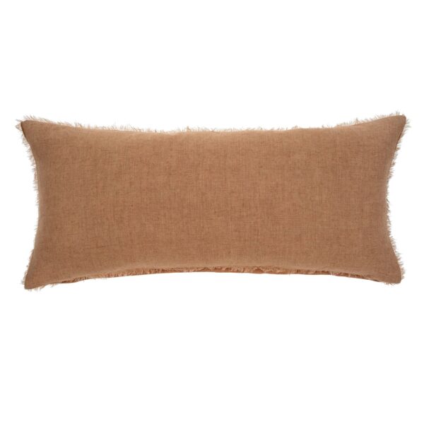 14 x 31 Lina Linen Pillow Terracotta