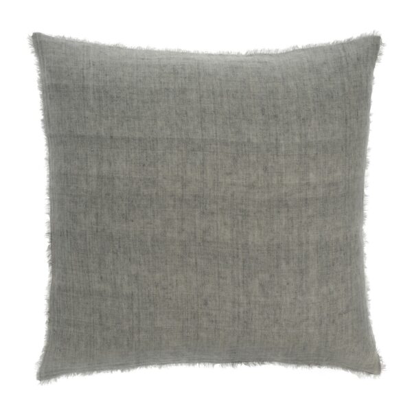 24 x 24 Lina Linen Pillow Grey