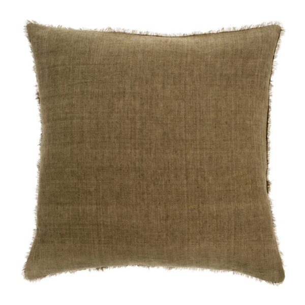 24 x 24 Lina Linen Pillow Fennel