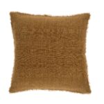 20 x 20 Lina Linen Pillow Tawny