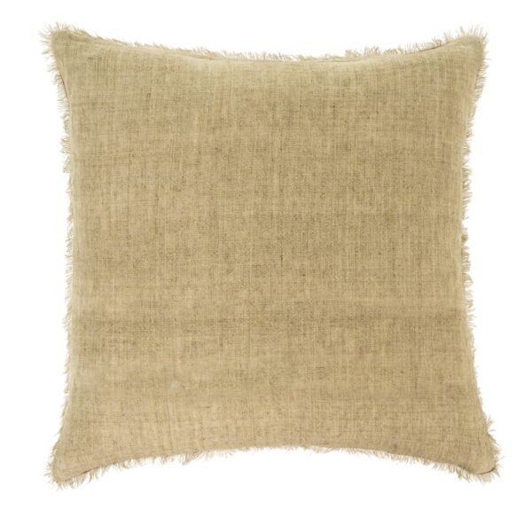 24 x 24 Lina Linen Pillow Celery Root