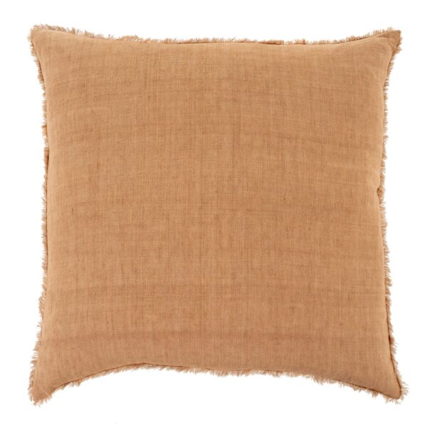 24 x 24 Lina Linen Pillow Terracotta