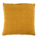 24 x 24 Lina Linen Pillow Honey