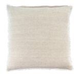 24 x 24 Lina Linen Pillow  Chambray