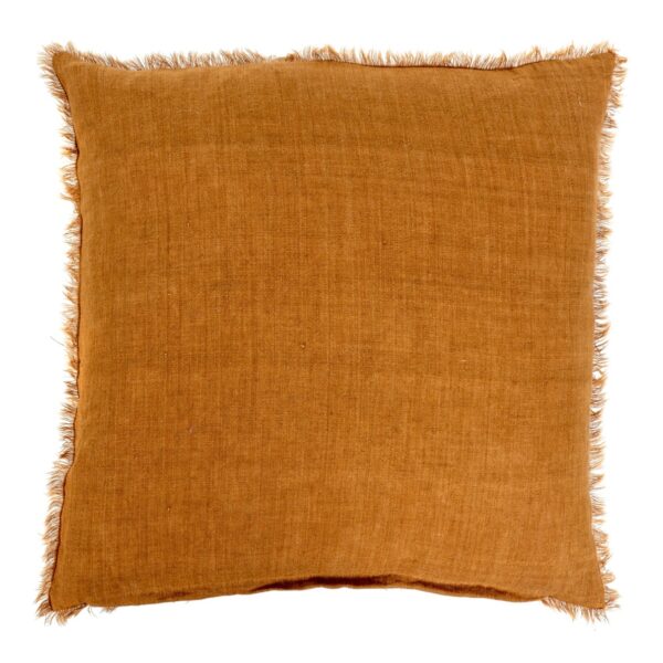 24 x 24 Lina Linen Pillow Gold