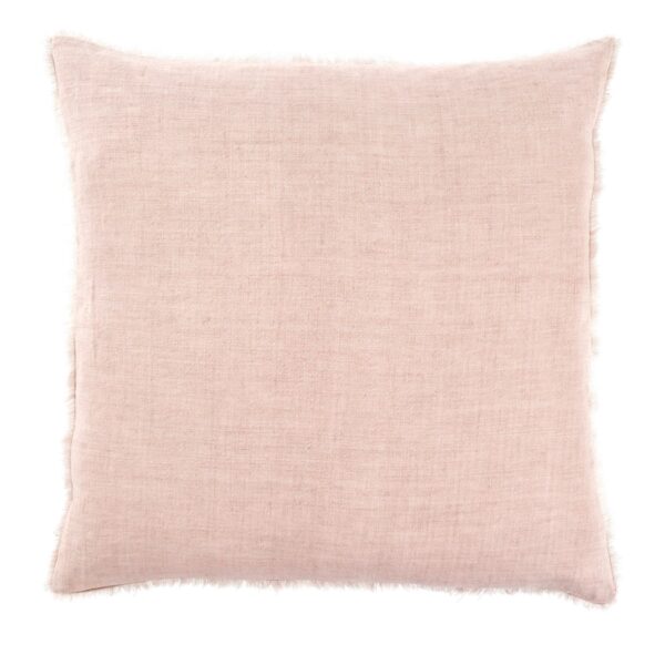 24 x 24 Lina Linen Pillow Dusty Rose