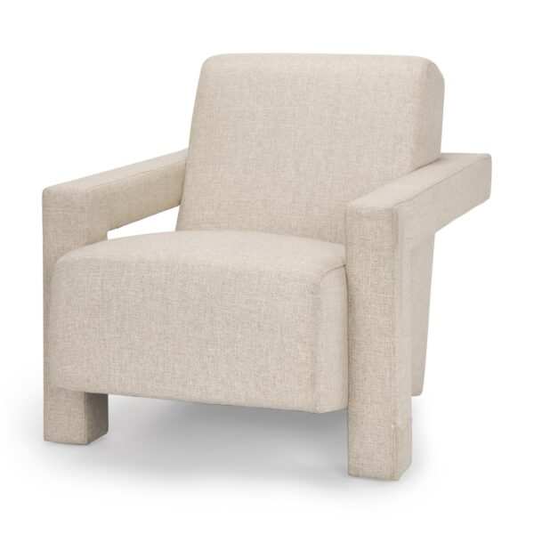 Sovereign Oatmeal Fully Upholstered Accent Chair