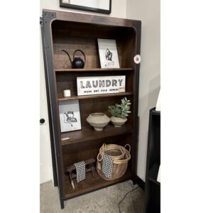 Portland Bookshelf with 3 Adjustable Shelves- Floor Model