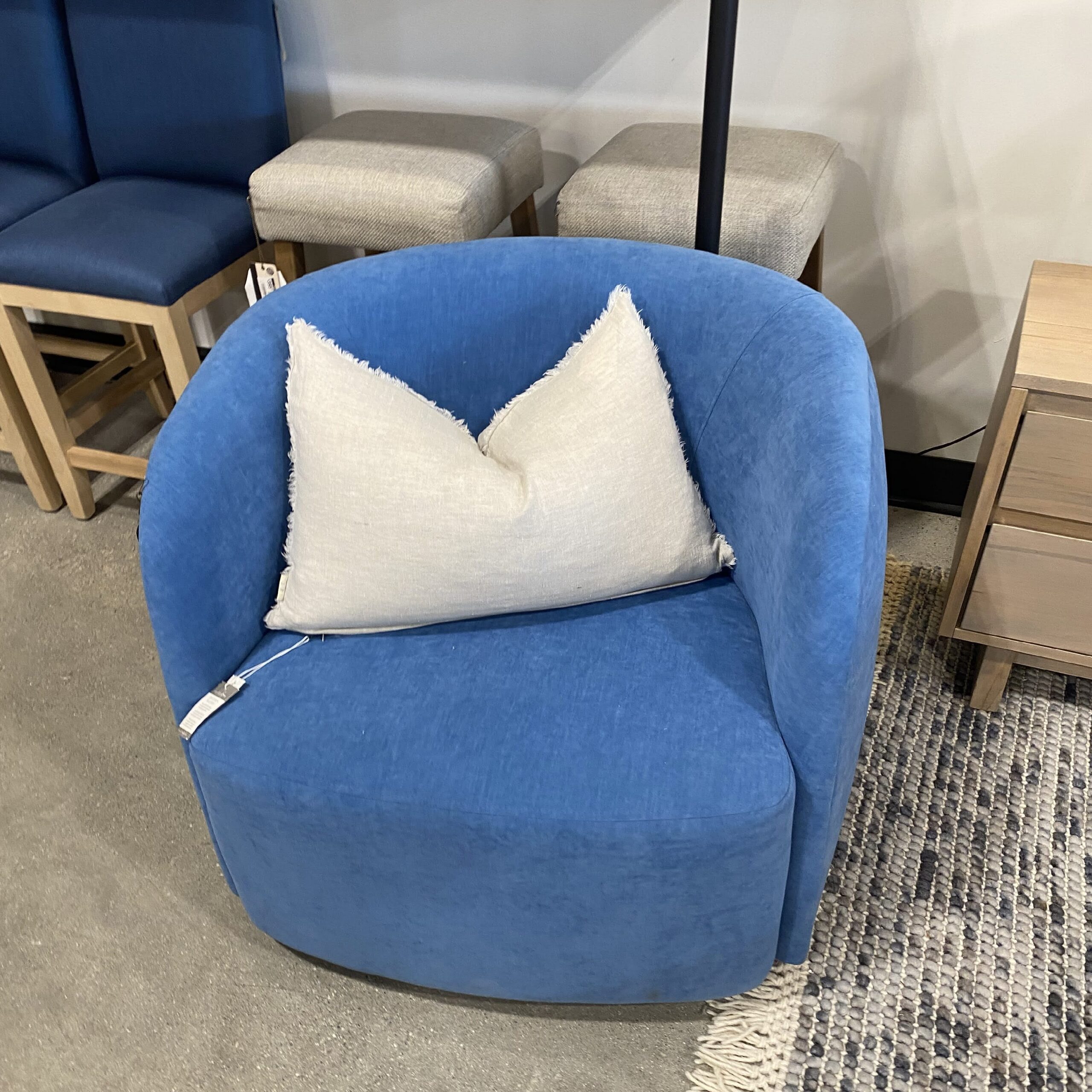 Lola Swivel Chair- Floor Model