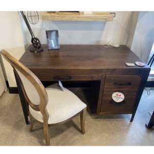 Portland Single Pedestal Desk- Floor Model