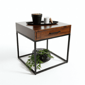 Muskoka Square End Table with 1 Drawer- Floor Model