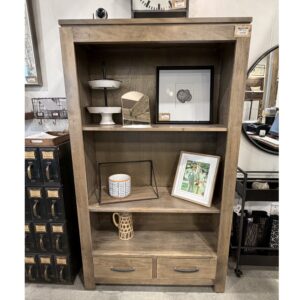 Newport Bookcase with 2 Drawers