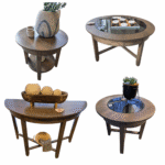 Demilune Living Room Set